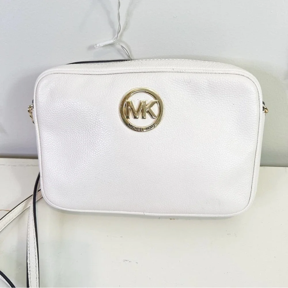 15-NWT MICHAEL KORS FULTON LG CROSSBODY BAG PURSE